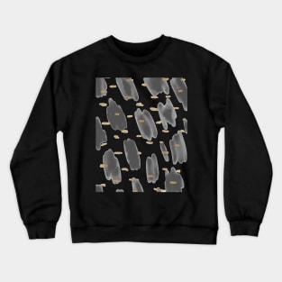 Metallic Rain Design Crewneck Sweatshirt